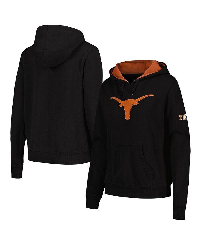 Женский черный пуловер с капюшоном и большим логотипом Texas Longhorns Colosseum, черный
Женский черный пуловер с капюшоном и большим логотипом Texas Longhorns Colosseum, черный