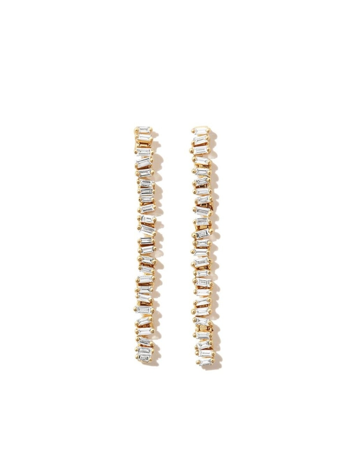 Серьги-подвески Savannah Midi из желтого золота с бриллиантами Suzanne Kalan, золотой
Серьги-подвески Savannah Midi из желтого золота с бриллиантами Suzanne Kalan, золотой