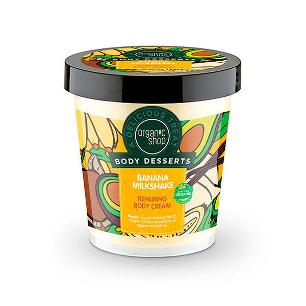 Увлажняющий крем для тела Crema Corporal Reparadora Batido De Plátano Organic Shop, 450 мл
Увлажняющий крем для тела Crema Corporal Reparadora Batido De Plátano Organic Shop, 450 мл