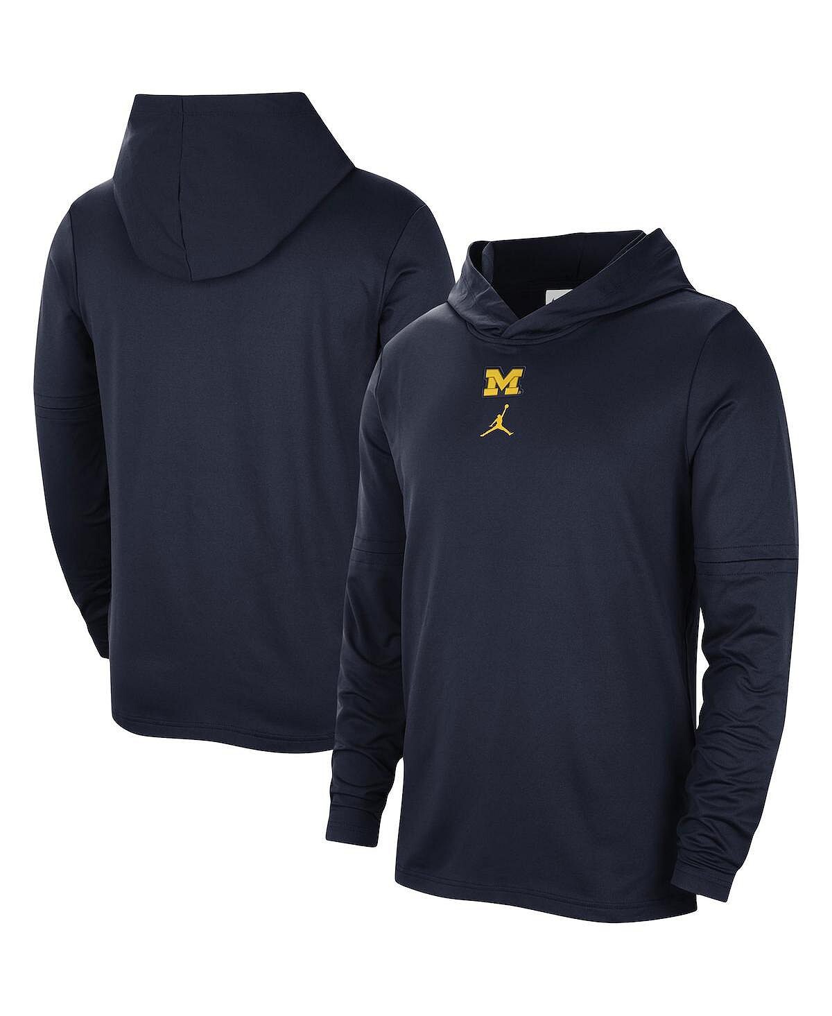 Мужская темно-синяя толстовка с капюшоном Michigan Wolverines и футболка с длинными рукавами Nike
Мужская темно-синяя толстовка с капюшоном Michigan Wolverines и футболка с длинными рукавами Nike