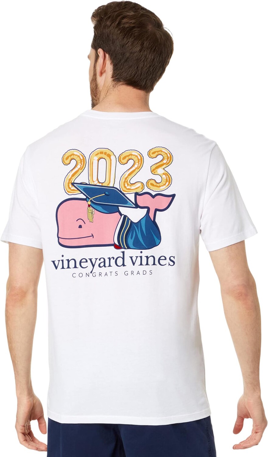 Футболка с короткими рукавами и карманами «Кит» для выпускного Vineyard Vines, цвет White Cap
Футболка с короткими рукавами и карманами «Кит» для выпускного Vineyard Vines, цвет White Cap