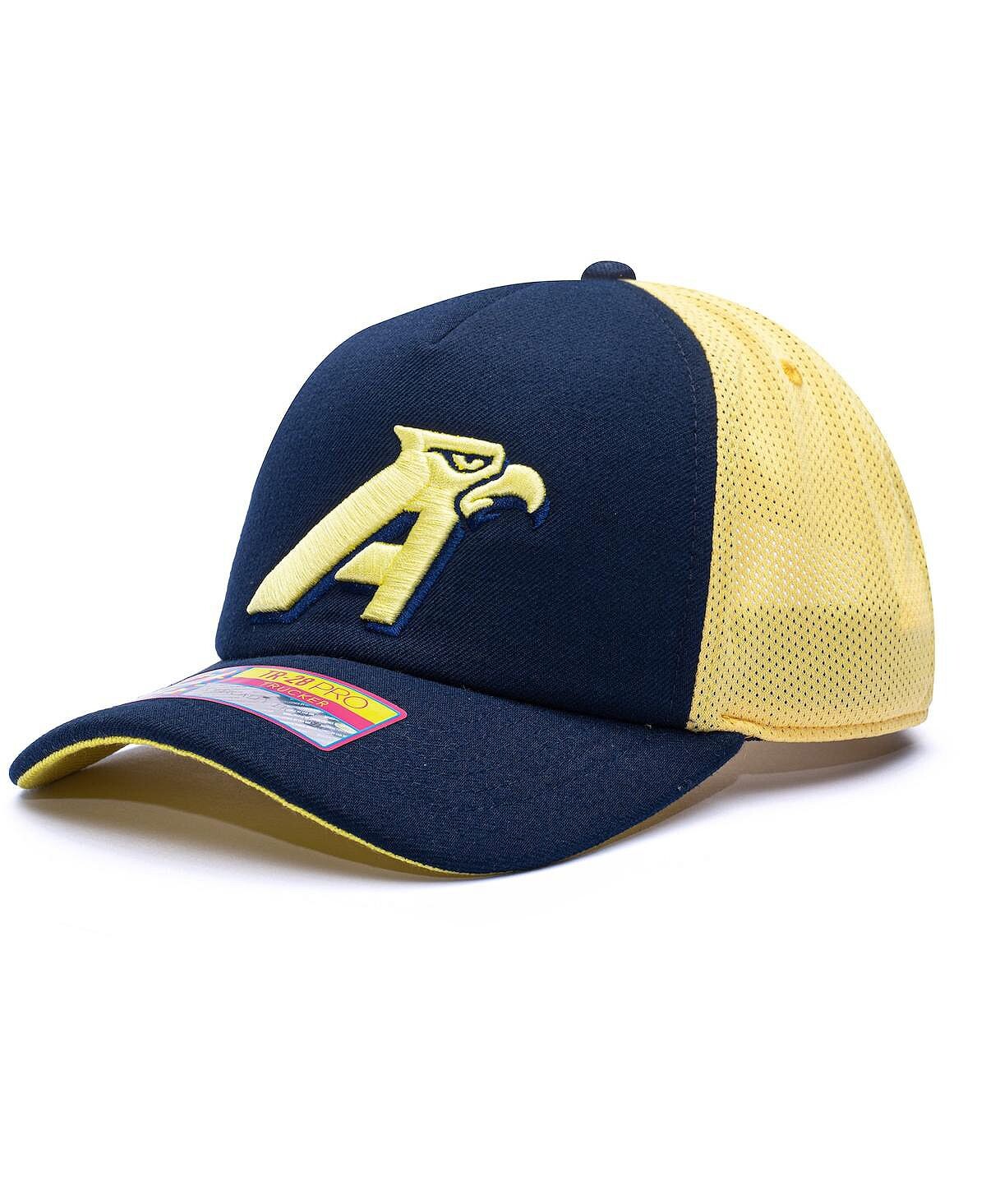 Мужская темно-желтая кепка Club America в честь 40-летия Aguilas Trucker Snapback Fan Ink
Мужская темно-желтая кепка Club America в честь 40-летия Aguilas Trucker Snapback Fan Ink