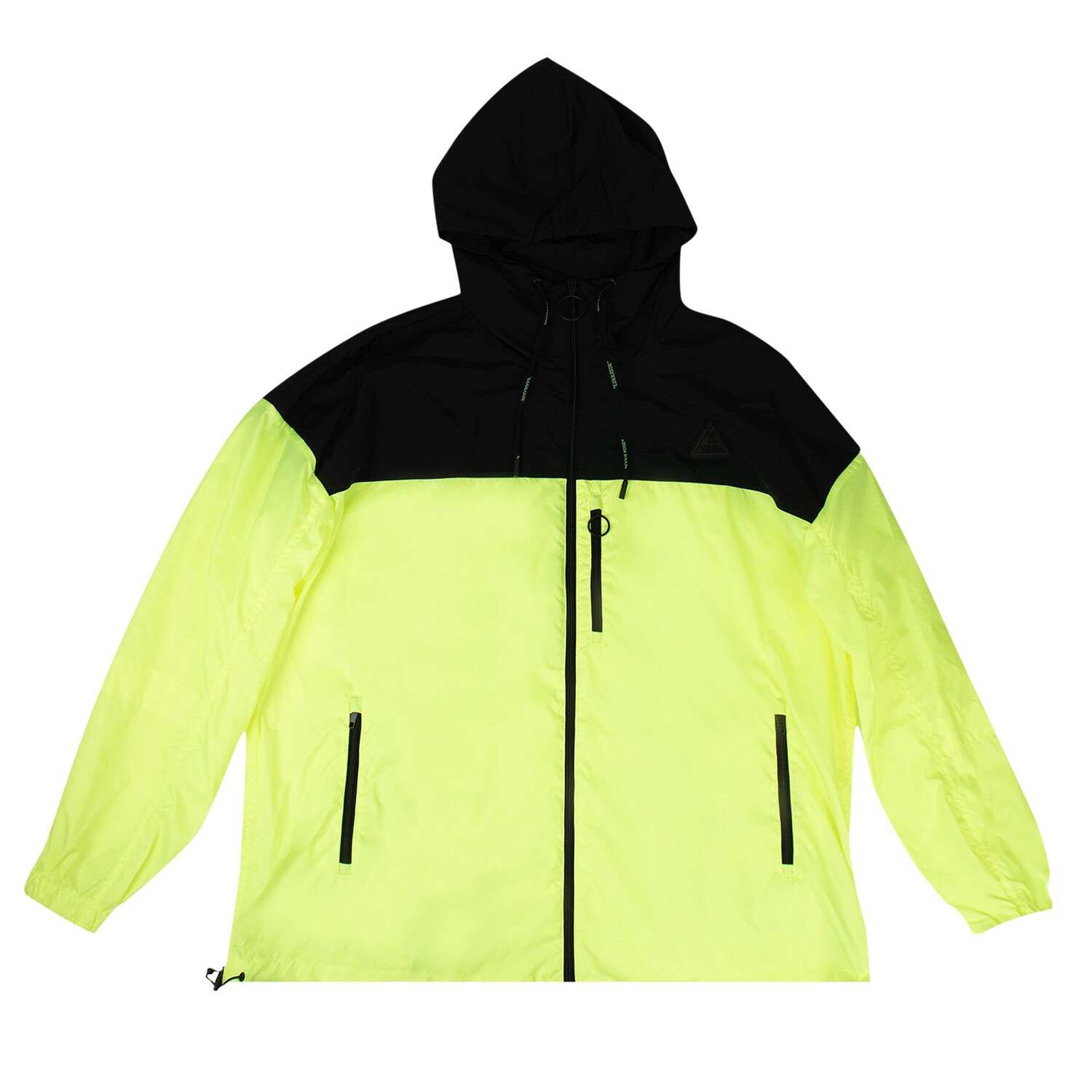 Нейлоновая ветровка Off-White с молнией во всю длину, цвет Желтый флюоресцентный/черный
Нейлоновая ветровка Off-White с молнией во всю длину, цвет Желтый флюоресцентный/черный
