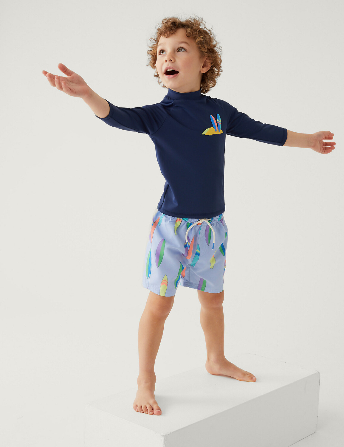 Комплект для плавания с доской для серфинга, 2 предмета (2–8 лет) Marks & Spencer, синий микс
Комплект для плавания с доской для серфинга, 2 предмета (2–8 лет) Marks & Spencer, синий микс