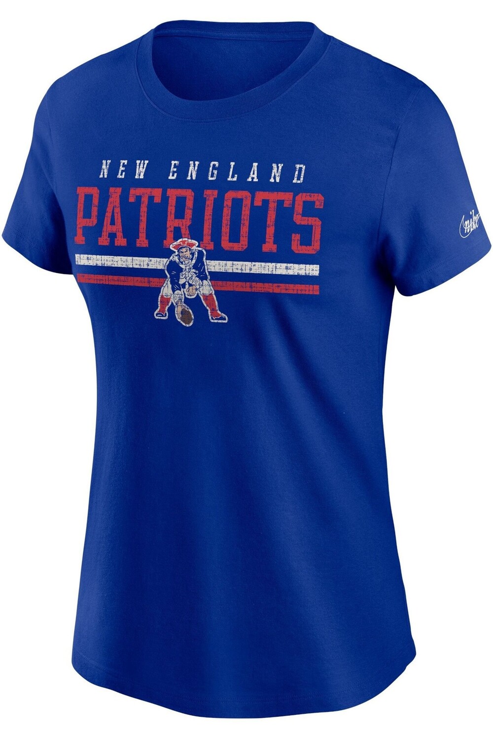 Женская футболка с короткими рукавами Fanatics New England Patriots Nike Nike, синий
Женская футболка с короткими рукавами Fanatics New England Patriots Nike Nike, синий