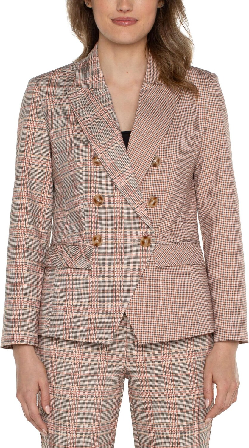 Двубортный пиджак Half & Half Glen в клетку понте Liverpool Los Angeles, цвет Lava Flow Glen Plaid
Двубортный пиджак Half & Half Glen в клетку понте Liverpool Los Angeles, цвет Lava Flow Glen Plaid