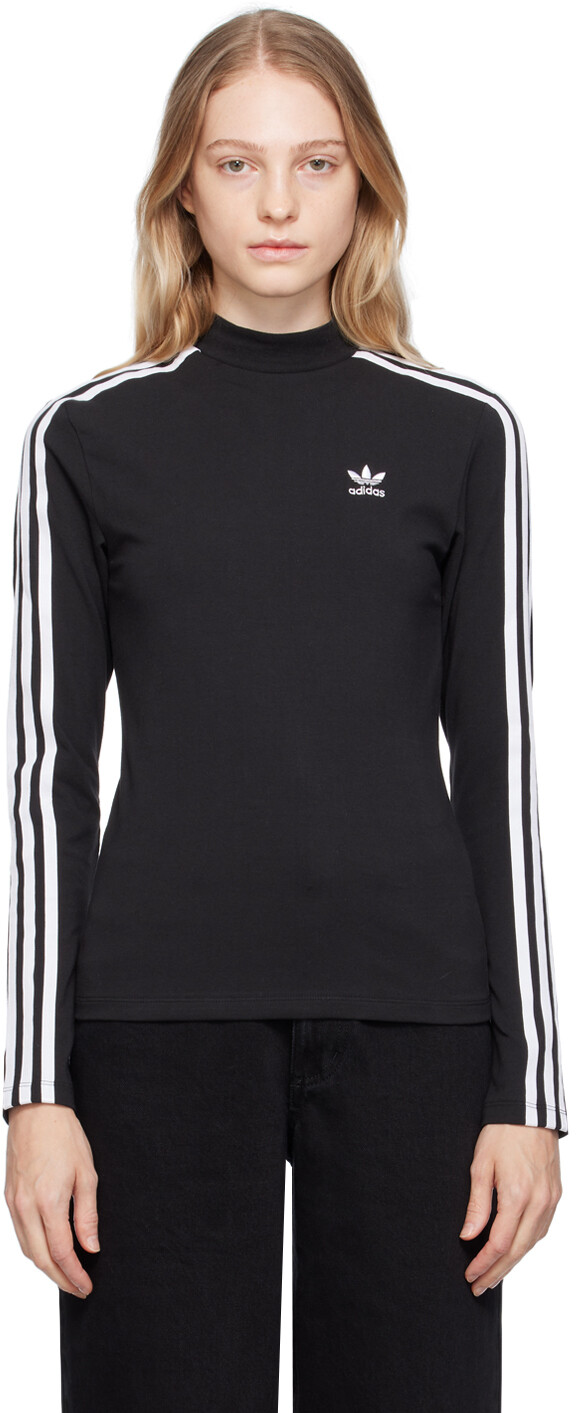 Черная футболка с длинным рукавом adidas Originals Adicolor Classics, Черный
Черная футболка с длинным рукавом adidas Originals Adicolor Classics, Черный