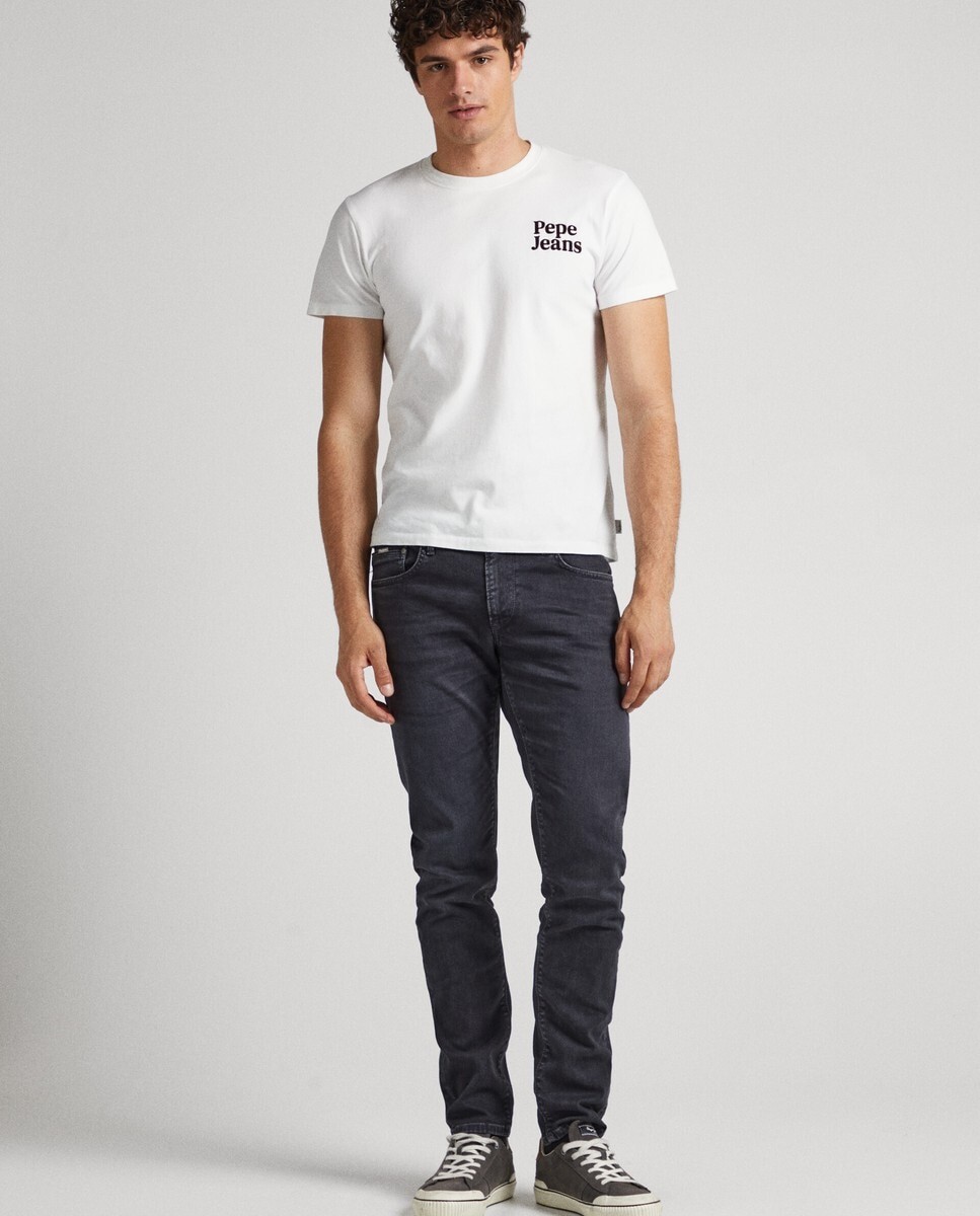 Обычные мужские брюки с пятью карманами темно-серого цвета Pepe Jeans, темно-серый
Обычные мужские брюки с пятью карманами темно-серого цвета Pepe Jeans, темно-серый