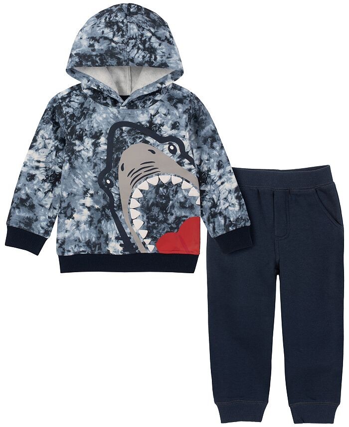 Толстовка с капюшоном и флисовыми джоггерами Little Boys Tie-Dye Shark, комплект из 2 предметов Kids Headquarters, мультиколор
Толстовка с капюшоном и флисовыми джоггерами Little Boys Tie-Dye Shark, комплект из 2 предметов Kids Headquarters, мультиколор