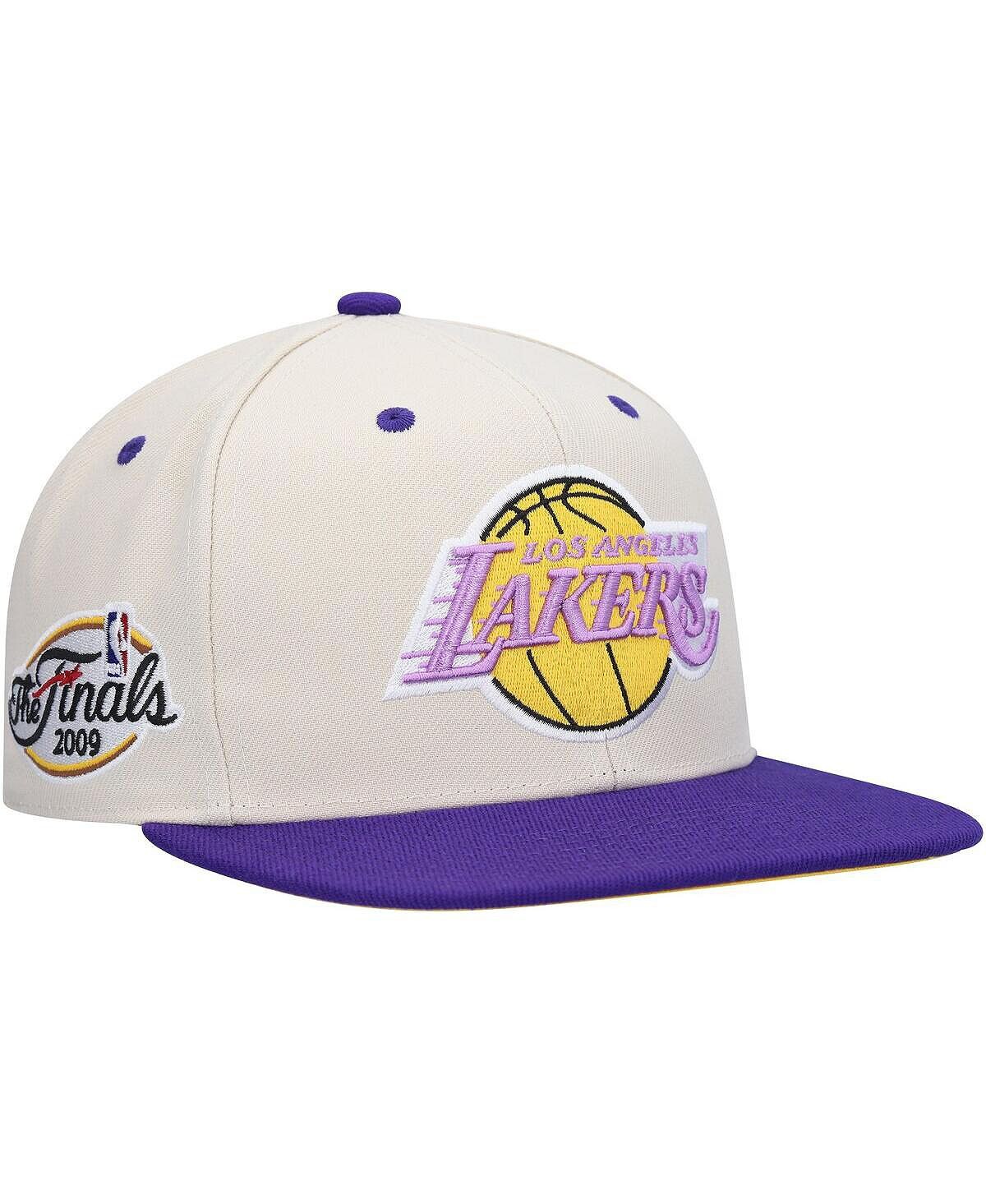 Мужская кремовая, фиолетовая облегающая шляпа Los Angeles Lakers Finals NBA 2009 Hardwood Classics Mitchell & Ness
Мужская кремовая, фиолетовая облегающая шляпа Los Angeles Lakers Finals NBA 2009 Hardwood Classics Mitchell & Ness