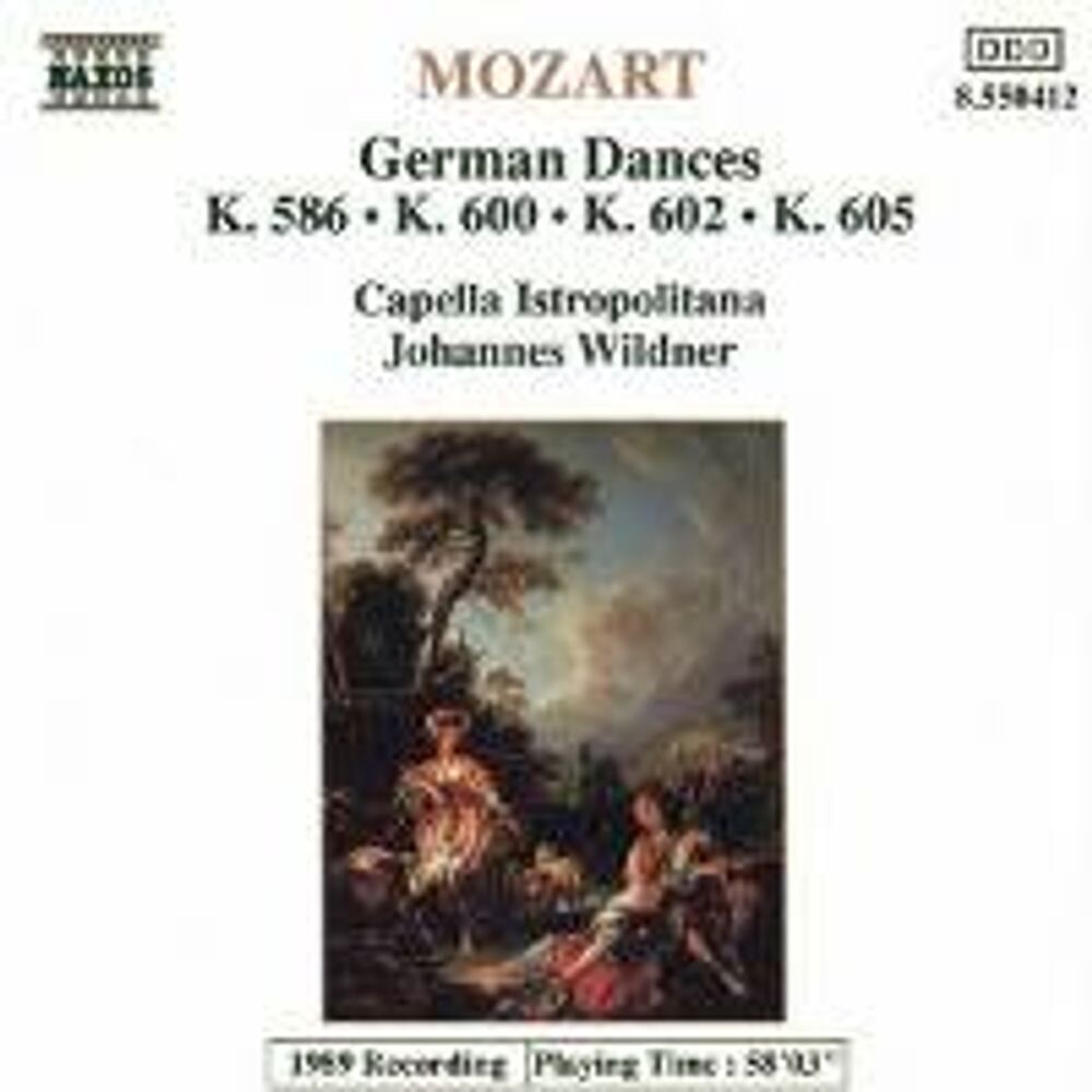 Диск CD Mozart: German Dances - Wolfgang Amadeus Mozart, Johannes Wildner, Capella Istropolitana
Диск CD Mozart: German Dances - Wolfgang Amadeus Mozart, Johannes Wildner, Capella Istropolitana