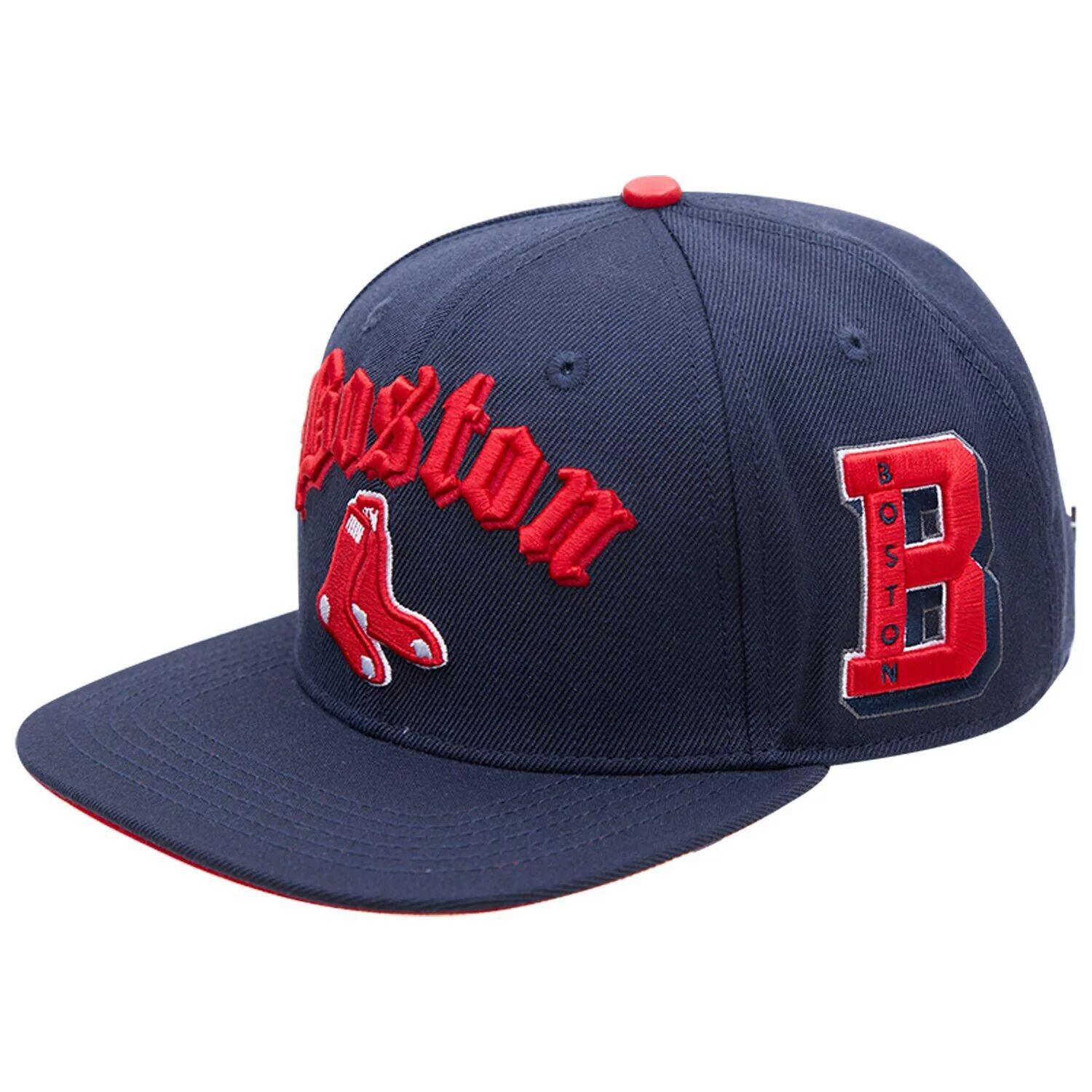 Мужская кепка Pro Standard темно-синего цвета Boston Red Sox 2018 World Series Old English Snapback
Мужская кепка Pro Standard темно-синего цвета Boston Red Sox 2018 World Series Old English Snapback