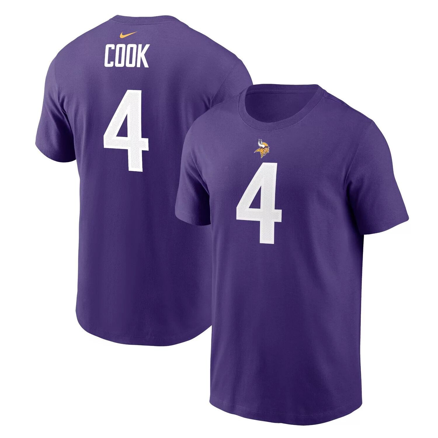 Мужская фиолетовая футболка с именем и номером игрока Dalvin Cook Minnesota Vikings Nike, Фиолетовый
Мужская фиолетовая футболка с именем и номером игрока Dalvin Cook Minnesota Vikings Nike, Фиолетовый