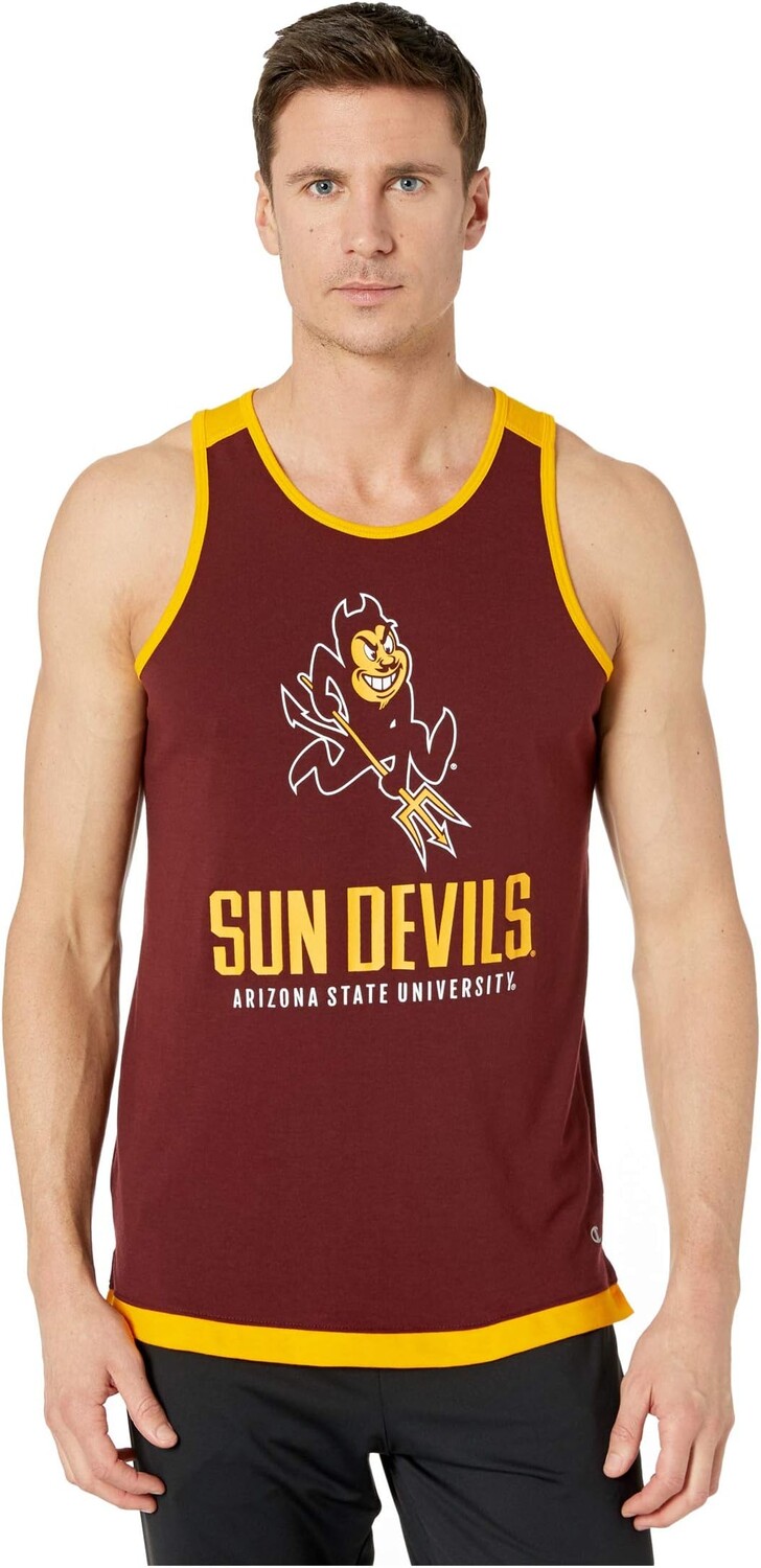 Топ Champion Arizona State Sun Devills Field Day Fashion Tank, цвет Maroon/Yellow Gold
Топ Champion Arizona State Sun Devills Field Day Fashion Tank, цвет Maroon/Yellow Gold