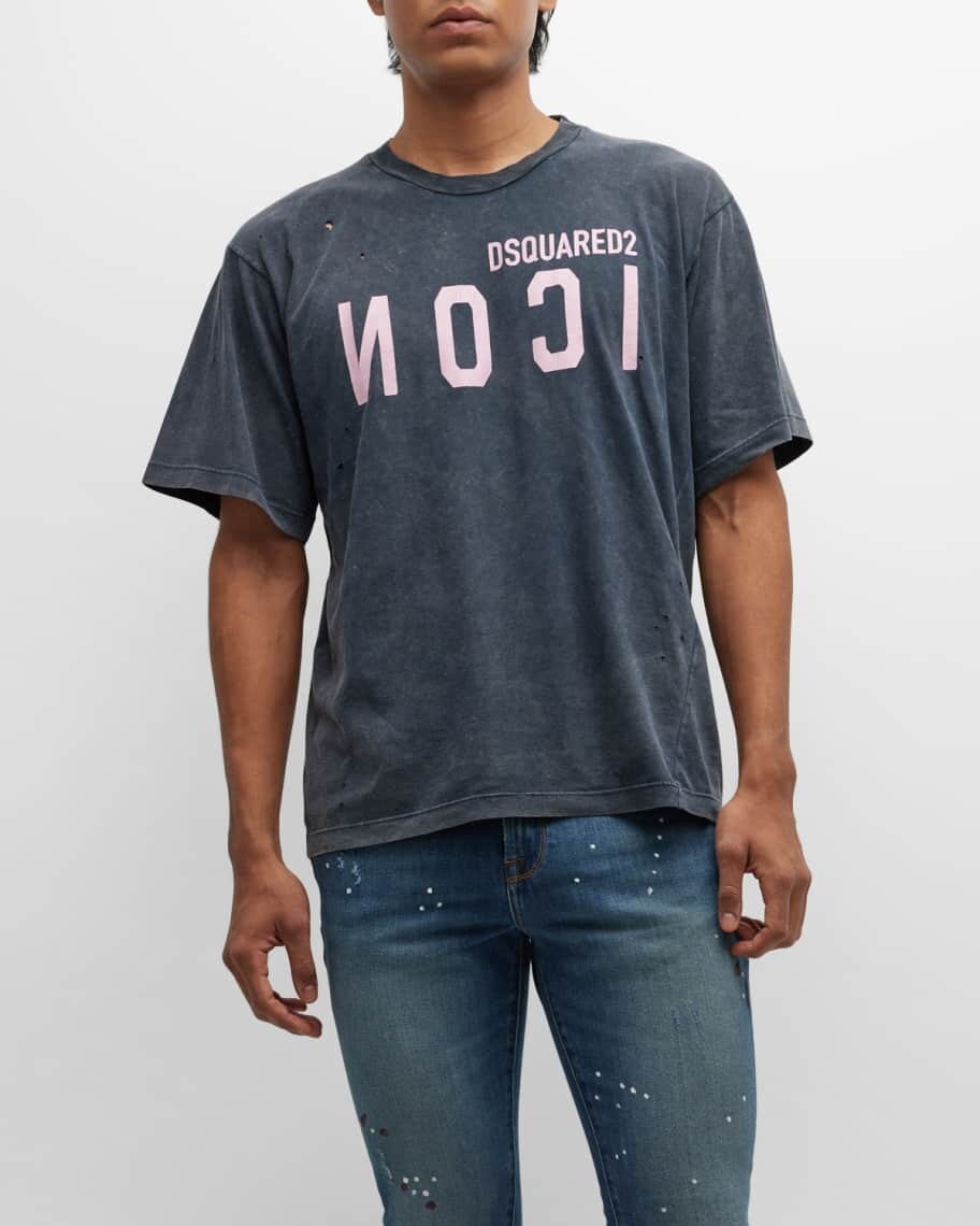 Мужская футболка Destroyed Icon Dsquared2, Серый, Мужская футболка Destroyed Icon Dsquared2
Мужская футболка Destroyed Icon Dsquared2, Серый, Мужская футболка Destroyed Icon Dsquared2