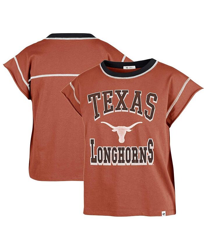 Женская оранжевая футболка Texas Longhorns Sound Up Maya с короткими рукавами '47 Brand, оранжевый
Женская оранжевая футболка Texas Longhorns Sound Up Maya с короткими рукавами '47 Brand, оранжевый
