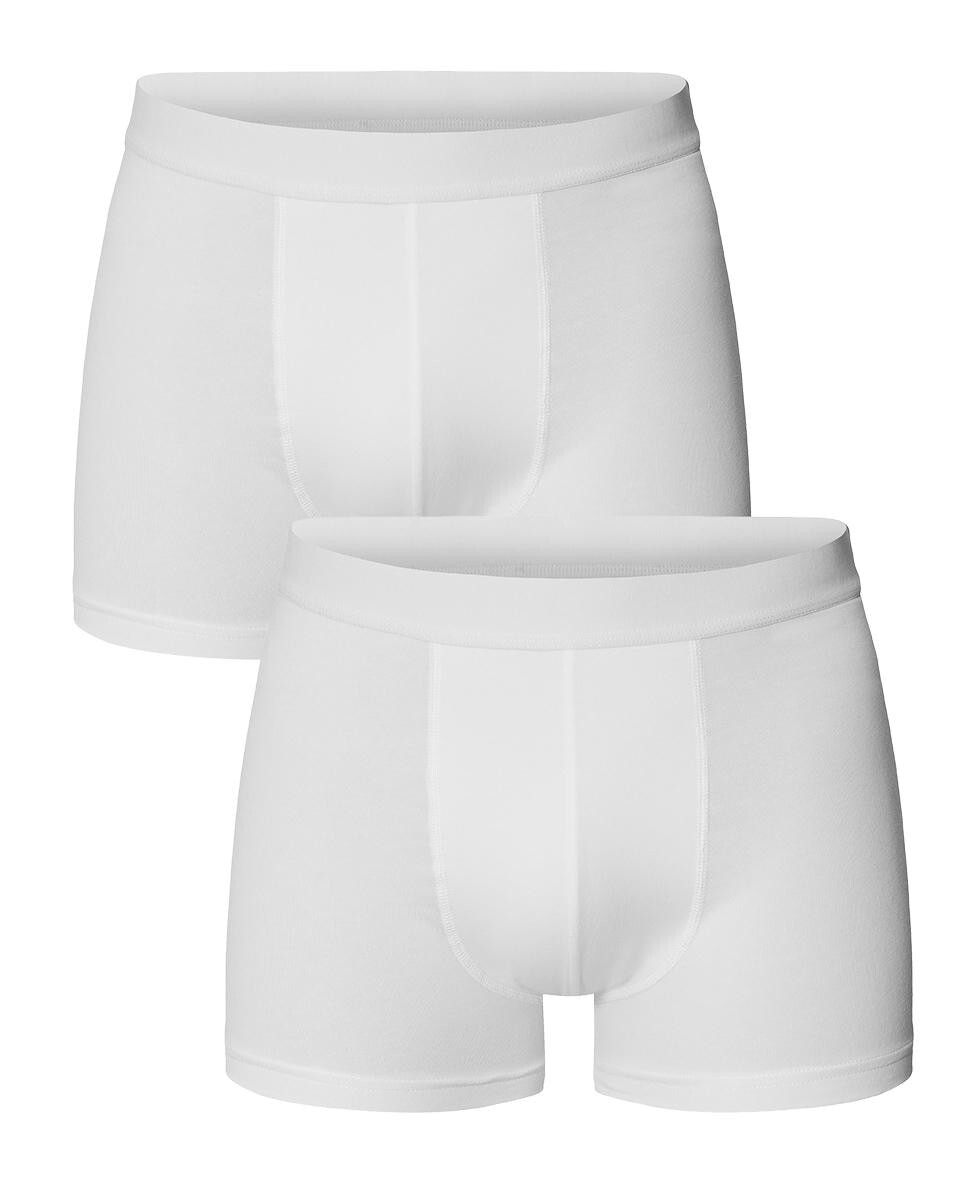 Набор из 2 однотонных мужских трикотажных боксеров из микромодала Bread & Boxers, белый
Набор из 2 однотонных мужских трикотажных боксеров из микромодала Bread & Boxers, белый