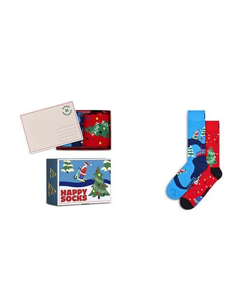 Подарочный набор носков Happy Holidays Crew, упаковка из 2 шт. Happy Socks, цвет Multi
Подарочный набор носков Happy Holidays Crew, упаковка из 2 шт. Happy Socks, цвет Multi