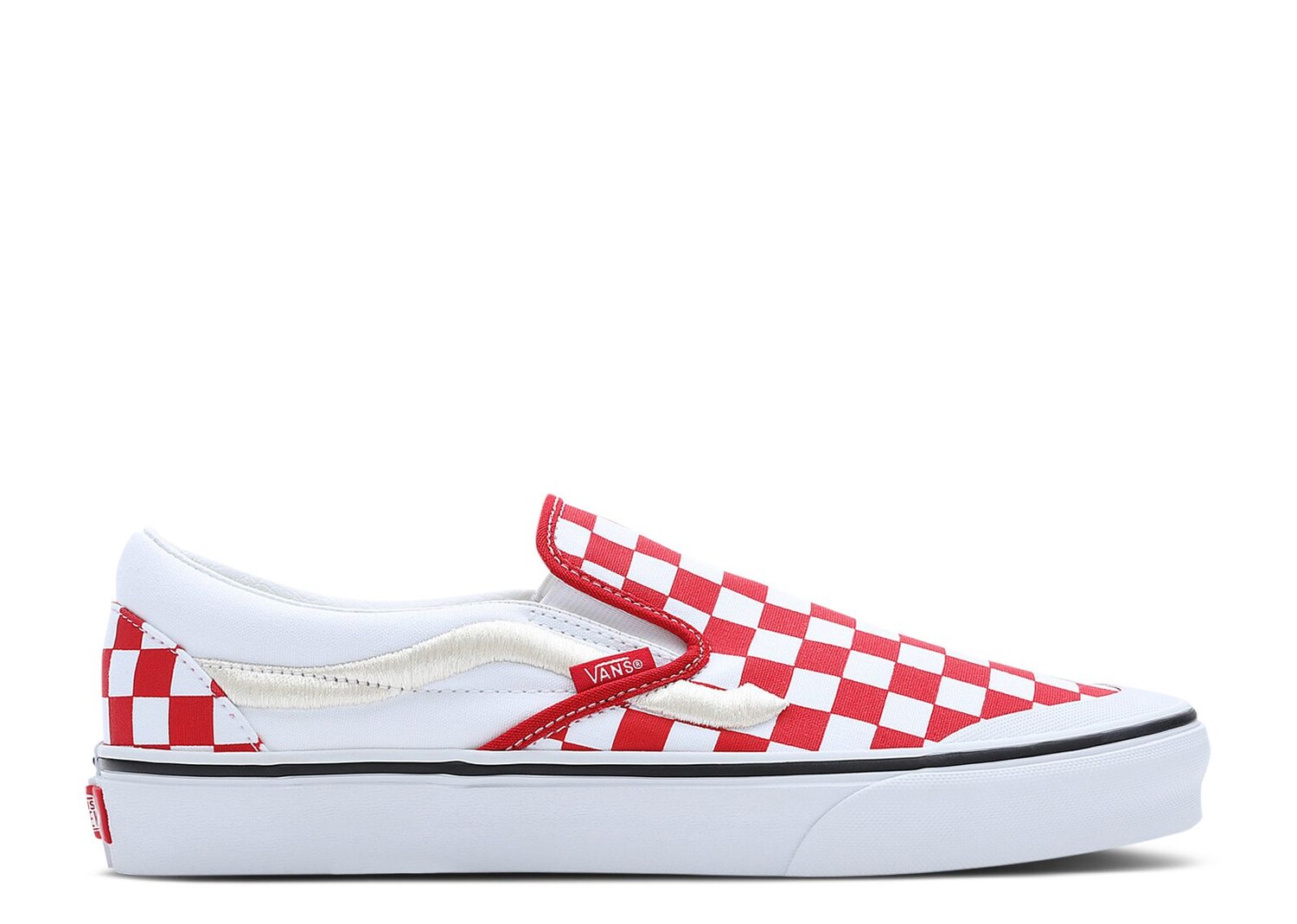 Кроссовки Vans Classic Slip-On 138 'Sidestripe - Red Checkerboard', красный
Кроссовки Vans Classic Slip-On 138 'Sidestripe - Red Checkerboard', красный