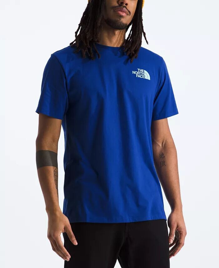 Мужская футболка с коротким рукавом и графикой Seven Summits The North Face, синий
Мужская футболка с коротким рукавом и графикой Seven Summits The North Face, синий