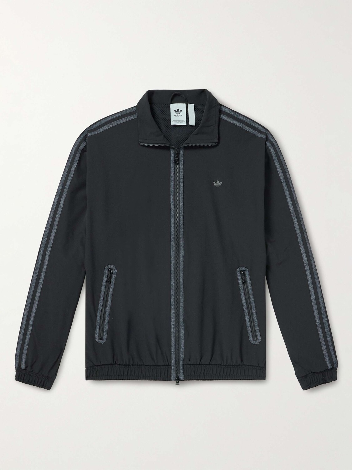 Спортивная куртка из переработанного материала стрейч с отделкой тесьмой ADIDAS ORIGINALS, черный
Спортивная куртка из переработанного материала стрейч с отделкой тесьмой ADIDAS ORIGINALS, черный