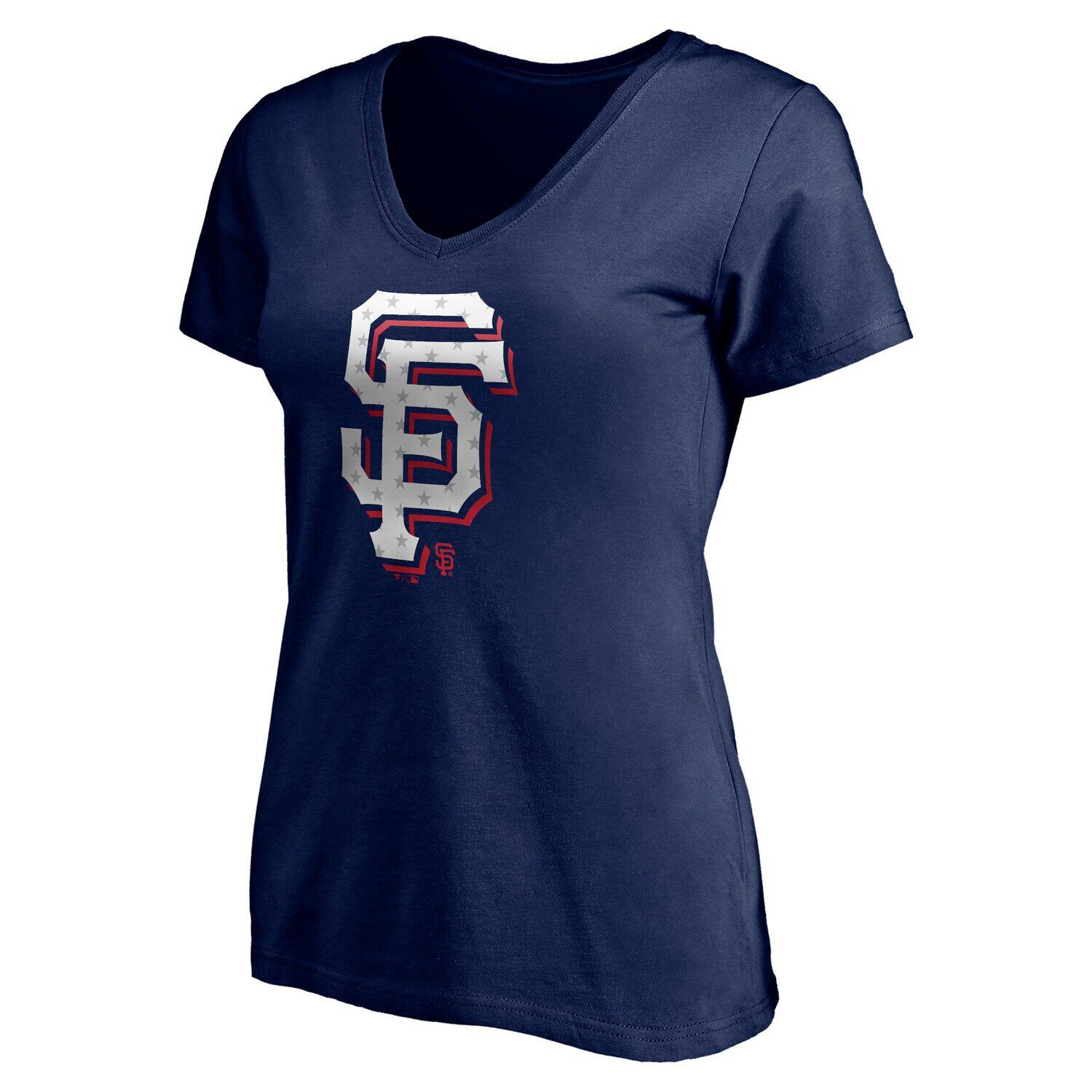 Женская темно-синяя футболка с логотипом Fanatics San Francisco Giants, красно-белая футболка с v-образным вырезом Team Fanatics, Красный
Женская темно-синяя футболка с логотипом Fanatics San Francisco Giants, красно-белая футболка с v-образным вырезом Team Fanatics, Красный