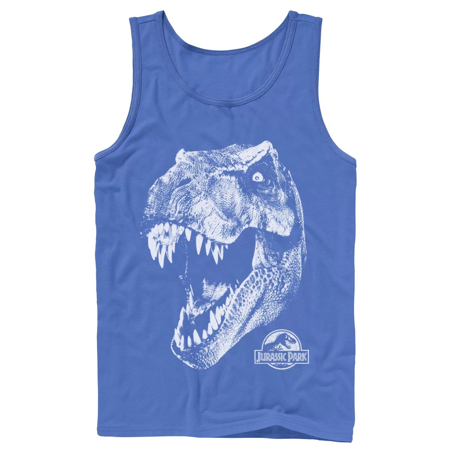 Мужская майка с ревущей головой T-Rex из парка Юрского периода с белой головой Licensed Character
Мужская майка с ревущей головой T-Rex из парка Юрского периода с белой головой Licensed Character