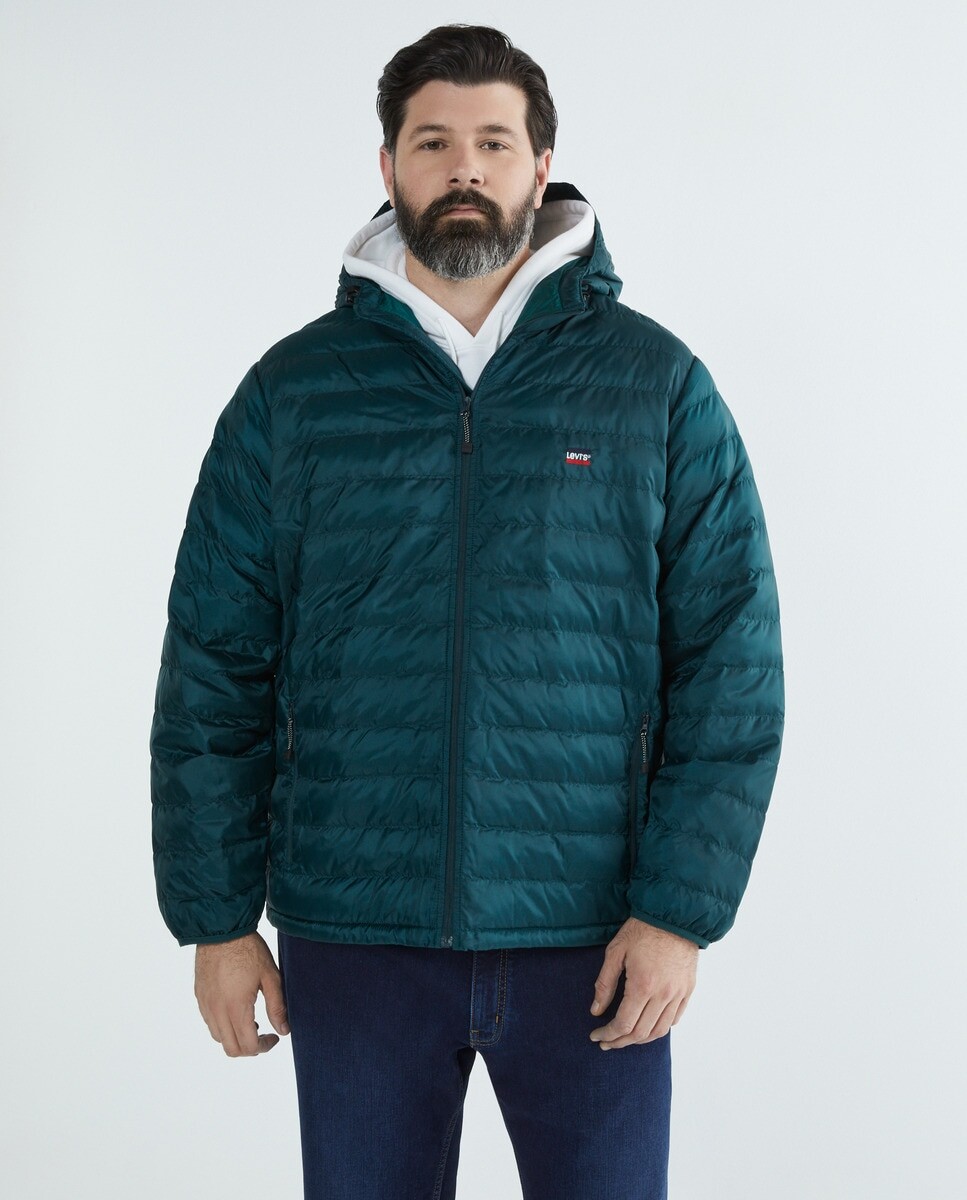 Мужское легкое стеганое пальто большого размера с капюшоном Levi's, темно-зеленый
Мужское легкое стеганое пальто большого размера с капюшоном Levi's, темно-зеленый