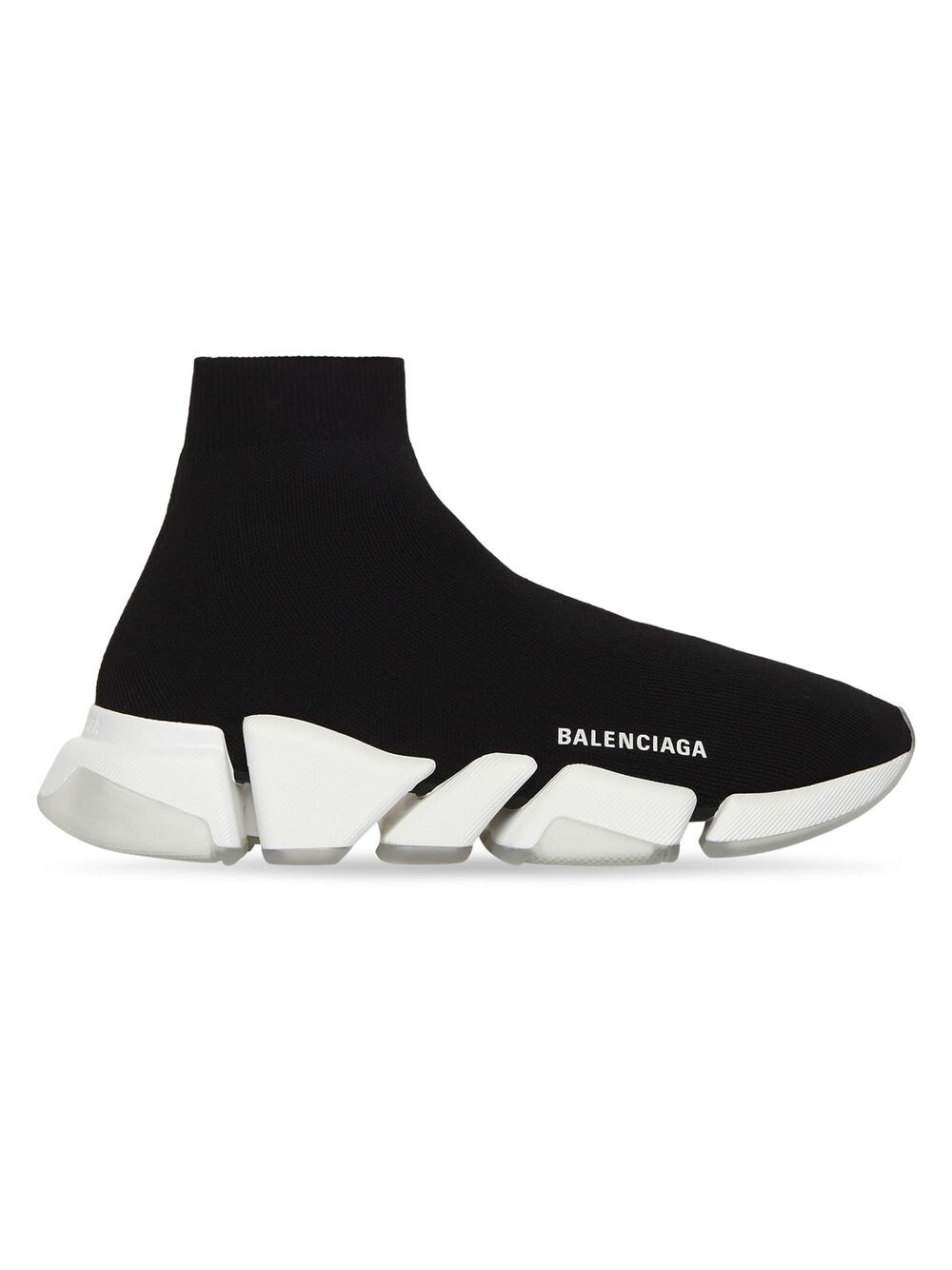 Кроссовки Speed 2.0 с прозрачной подошвой из переработанного трикотажа Balenciaga, черный
Кроссовки Speed 2.0 с прозрачной подошвой из переработанного трикотажа Balenciaga, черный