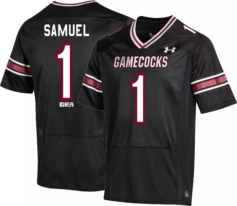 Черная реплика футбольной майки Under Armour Youth South Carolina Gamecocks Deebo Samuel #1
Черная реплика футбольной майки Under Armour Youth South Carolina Gamecocks Deebo Samuel #1