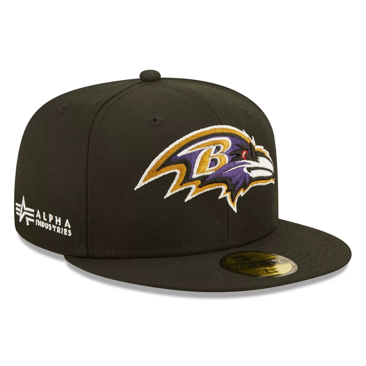 Мужская приталенная шляпа New Era x Alpha Industries Black Baltimore Ravens Alpha 59FIFTY
Мужская приталенная шляпа New Era x Alpha Industries Black Baltimore Ravens Alpha 59FIFTY
