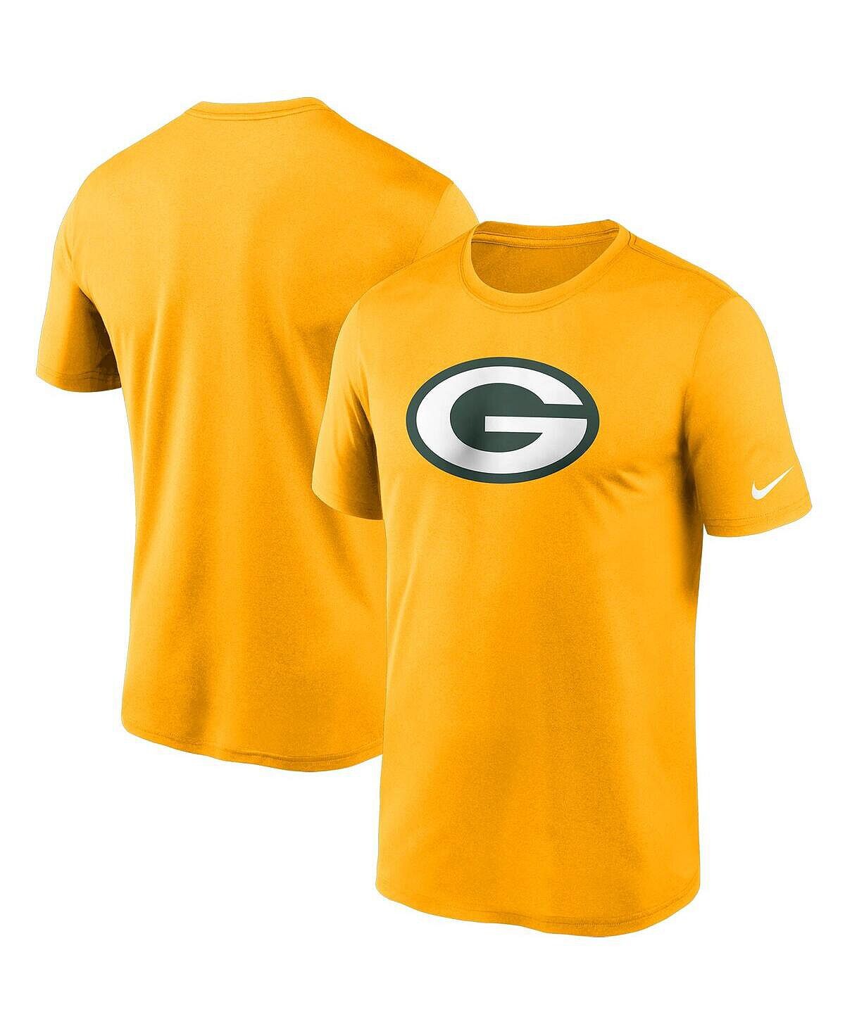 Мужская золотистая футболка с логотипом Green Bay Packers Essential Legend Performance Nike, Желтый
Мужская золотистая футболка с логотипом Green Bay Packers Essential Legend Performance Nike, Желтый