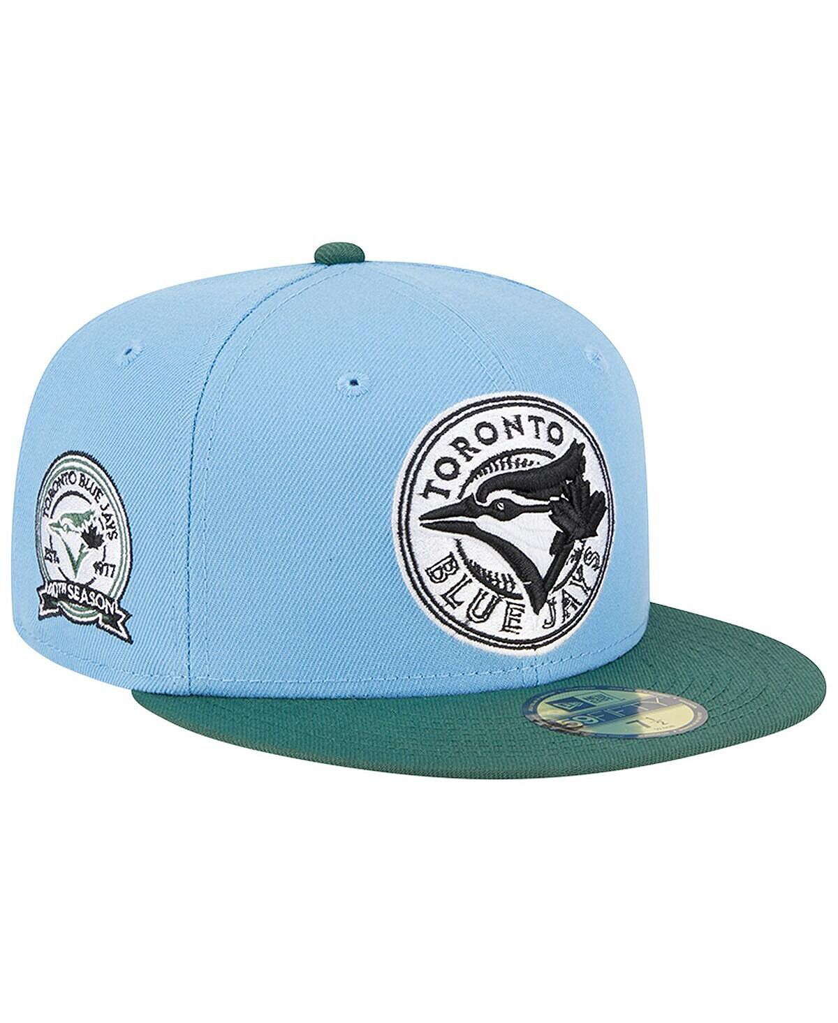 Мужская шляпа небесно-голубого цвета с кинзой Toronto Blue Jays, юбилей 40-го сезона 59FIFTY New Era
Мужская шляпа небесно-голубого цвета с кинзой Toronto Blue Jays, юбилей 40-го сезона 59FIFTY New Era
