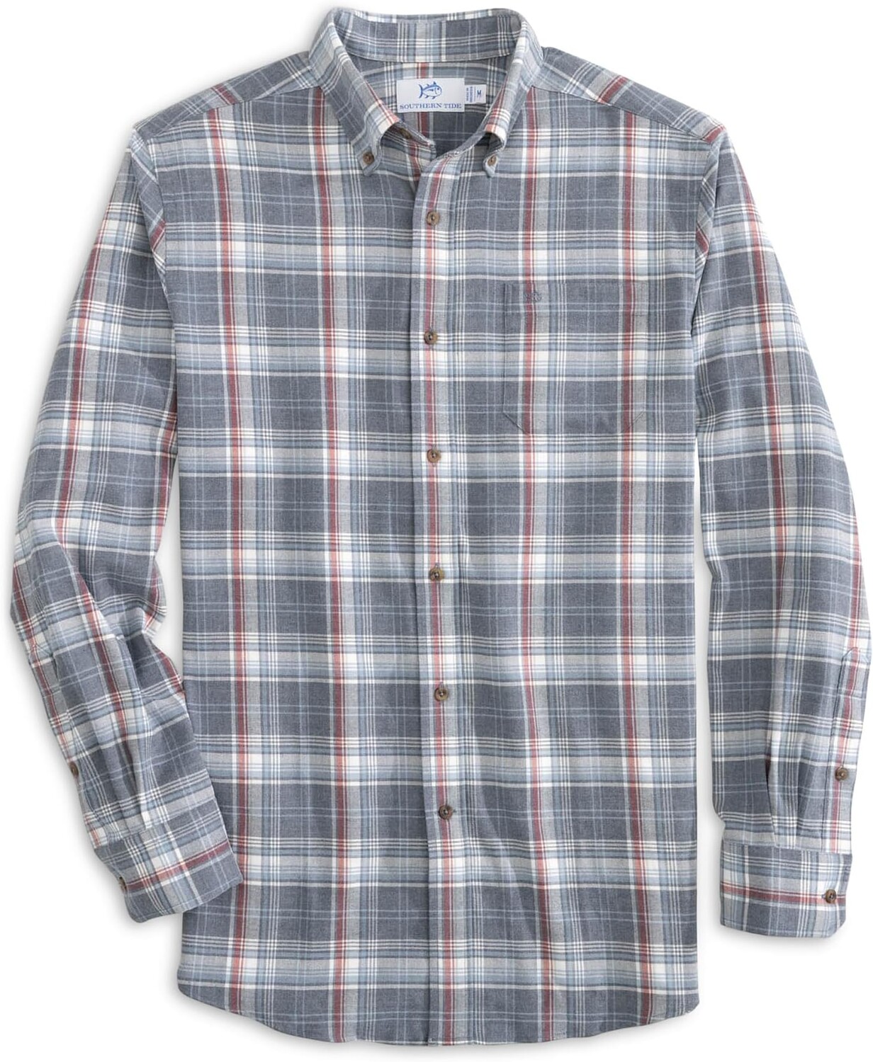 Фланелевая спортивная рубашка в клетку с длинными рукавами IC и вереском Southern Tide, цвет Heather Dress Blue
Фланелевая спортивная рубашка в клетку с длинными рукавами IC и вереском Southern Tide, цвет Heather Dress Blue