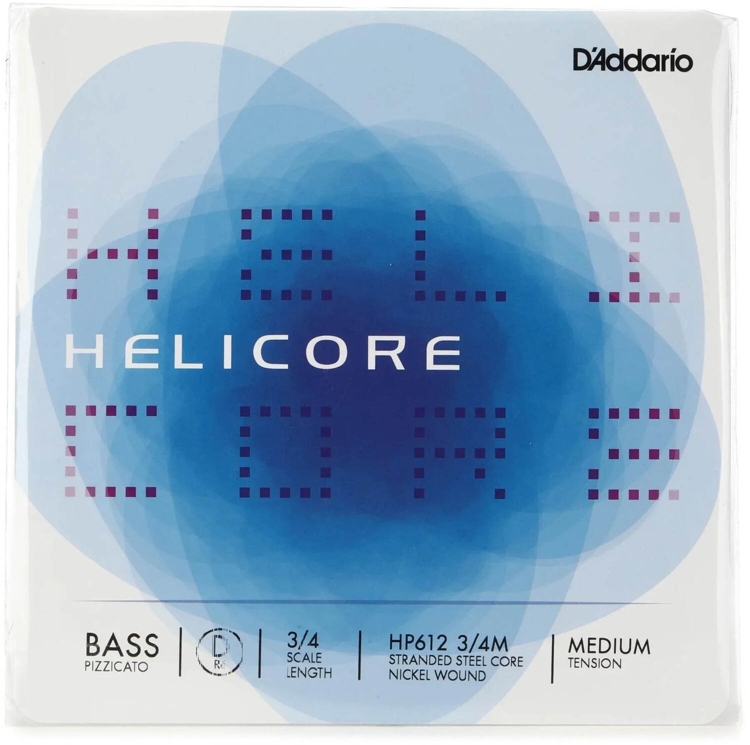 D'Addario HP612 Струна D для контрабаса Helicore Pizzicato, 3/4 метра, размер 3/4
D'Addario HP612 Струна D для контрабаса Helicore Pizzicato, 3/4 метра, размер 3/4
