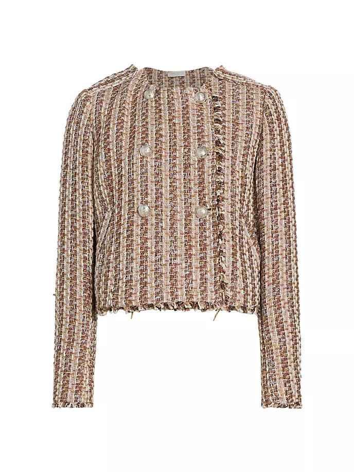 Твидовый жакет Esther с эффектом металлик Ramy Brook, цвет blush combo multicolor lurex
Твидовый жакет Esther с эффектом металлик Ramy Brook, цвет blush combo multicolor lurex