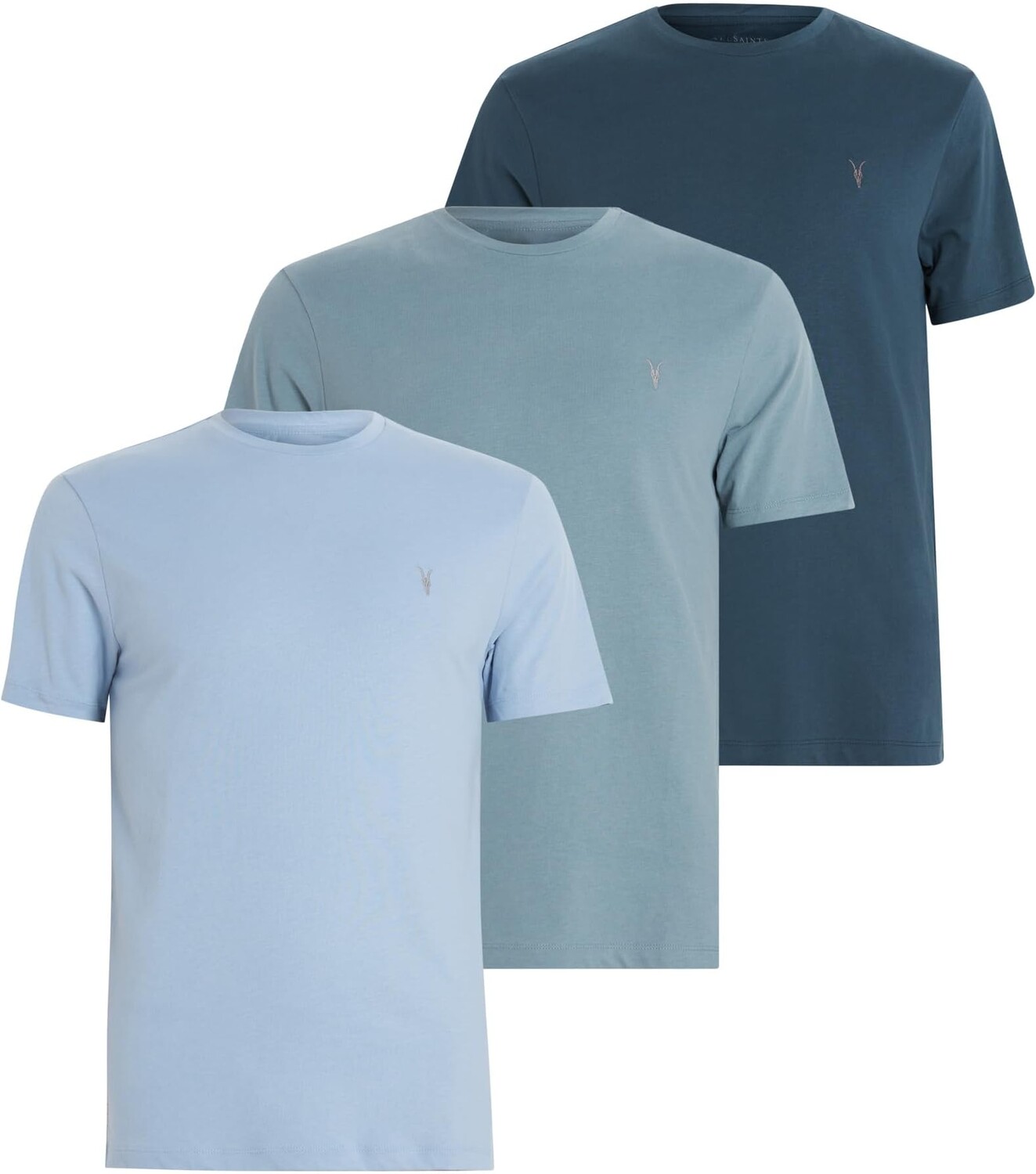Набор из 3 штук с короткими рукавами Brace Crew AllSaints, цвет Jade Blue/Blue/Blue
Набор из 3 штук с короткими рукавами Brace Crew AllSaints, цвет Jade Blue/Blue/Blue