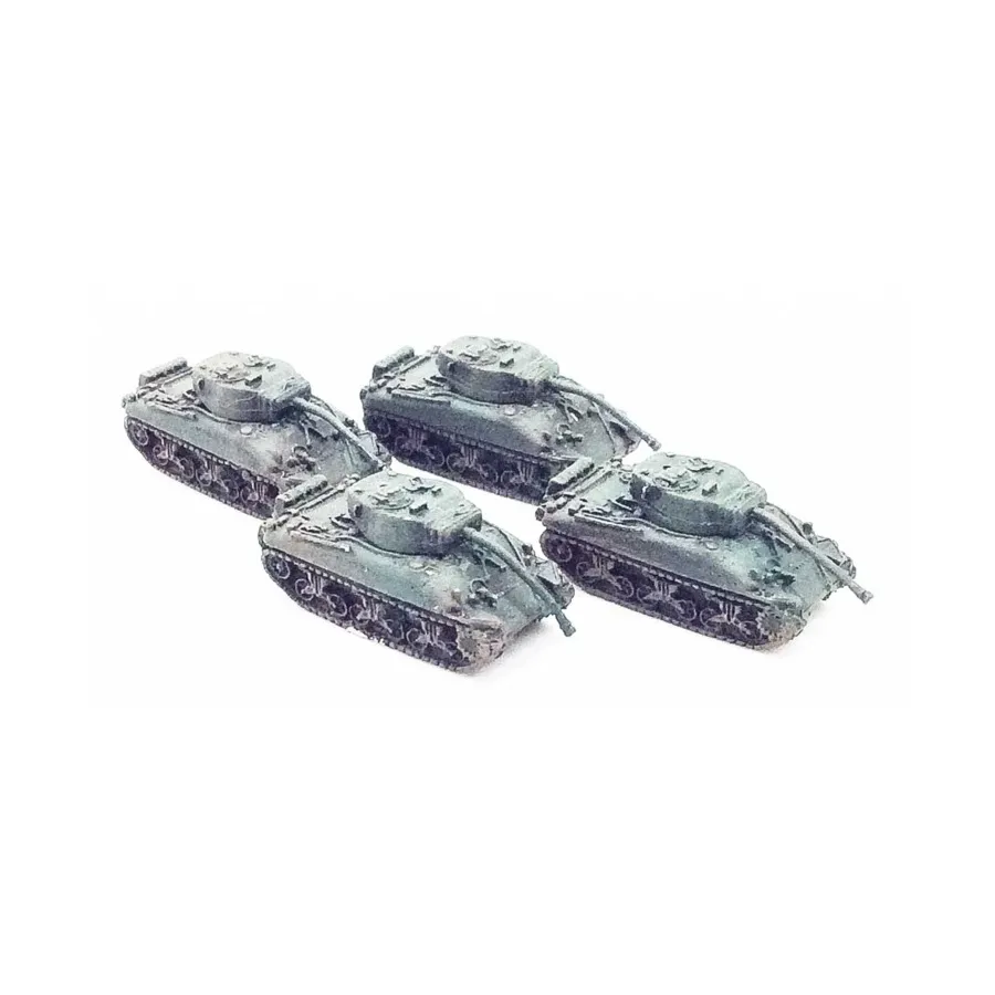 M4A3 76-мм Шерман, коллекция № 3, WWII Micro Armour - United States - Loose Miniatures (1:285)
M4A3 76-мм Шерман, коллекция № 3, WWII Micro Armour - United States - Loose Miniatures (1:285)