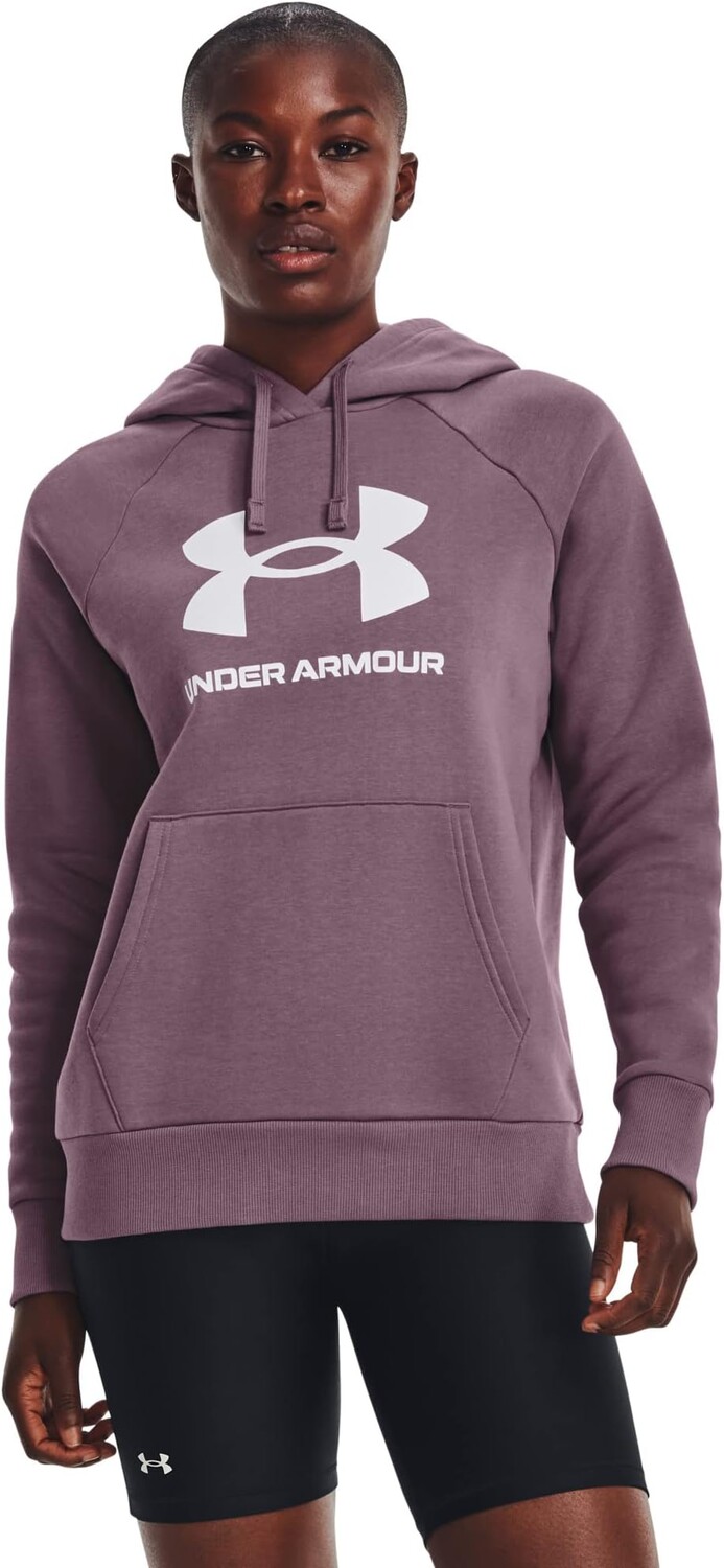 Флисовая толстовка с большим логотипом Rival Under Armour, цвет Misty Purple/White
Флисовая толстовка с большим логотипом Rival Under Armour, цвет Misty Purple/White