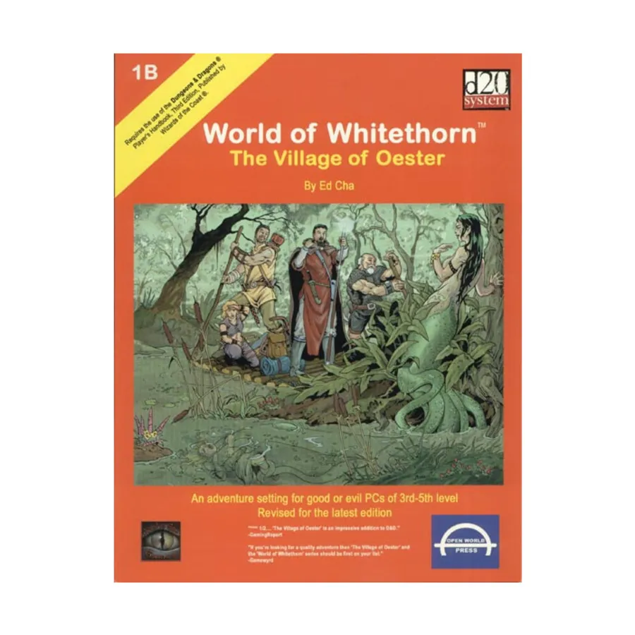 Модуль World of Whitethorn - The Village of Oester, Adventures & Supplements (Mystic Eye Games) (d20)
Модуль World of Whitethorn - The Village of Oester, Adventures & Supplements (Mystic Eye Games) (d20)
