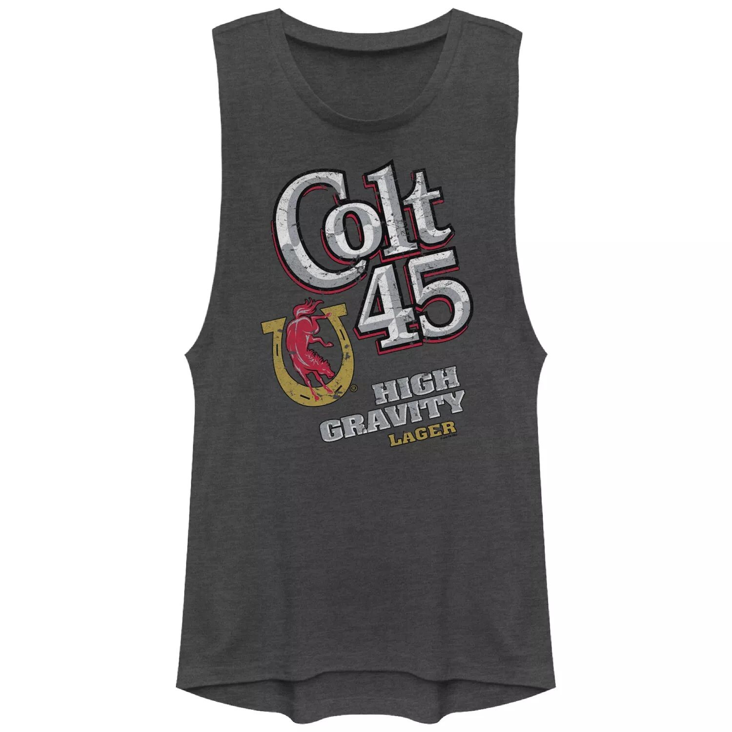 Майка для юниоров Pabst Colt 45 High Gravity Lager с графическим рисунком Licensed Character
Майка для юниоров Pabst Colt 45 High Gravity Lager с графическим рисунком Licensed Character