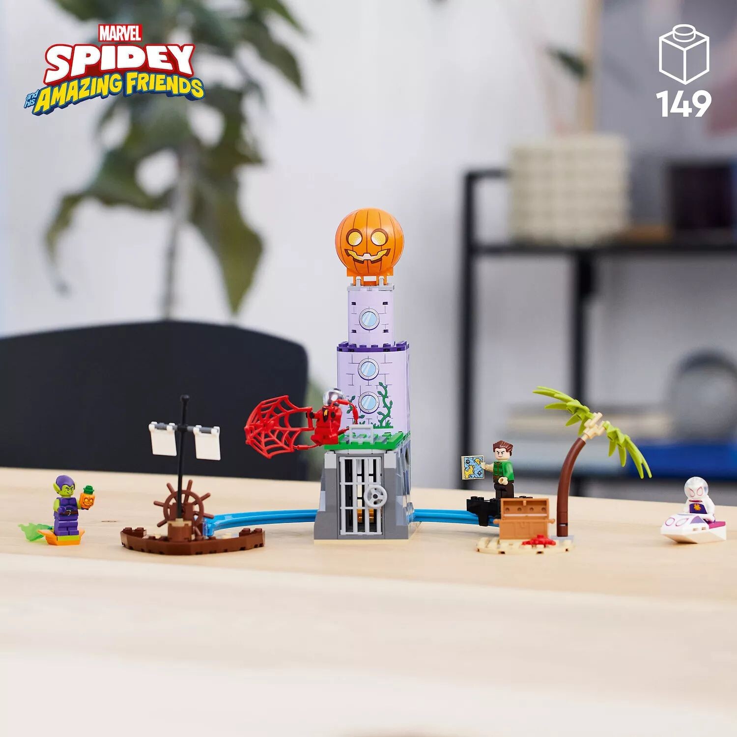 LEGO Marvel Team Spidey на маяке Зеленого Гоблина 10790 (149 деталей) LEGO
LEGO Marvel Team Spidey на маяке Зеленого Гоблина 10790 (149 деталей) LEGO