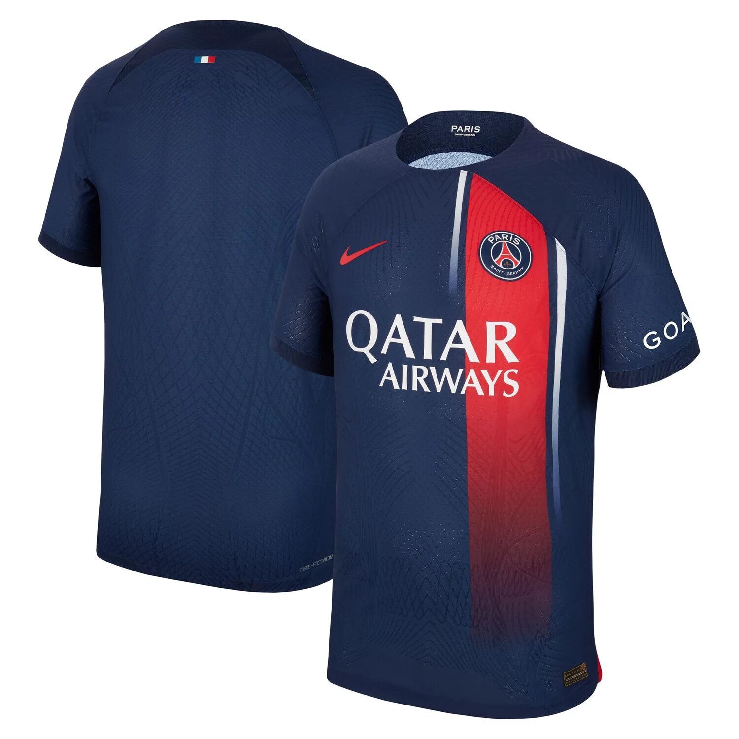 Мужской темно-синий домашний аутентичный трикотаж Paris Saint-Germain 2023/24 Nike
Мужской темно-синий домашний аутентичный трикотаж Paris Saint-Germain 2023/24 Nike