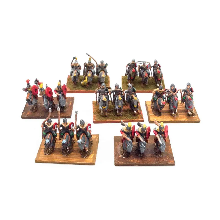 Коллекция древней тяжелой кавалерии № 2, Miscellaneous Historical Miniatures - Loose Miniatures (15mm) (Unidentifiable Manufacturer)
Коллекция древней тяжелой кавалерии № 2, Miscellaneous Historical Miniatures - Loose Miniatures (15mm) (Unidentifiable Manufacturer)
