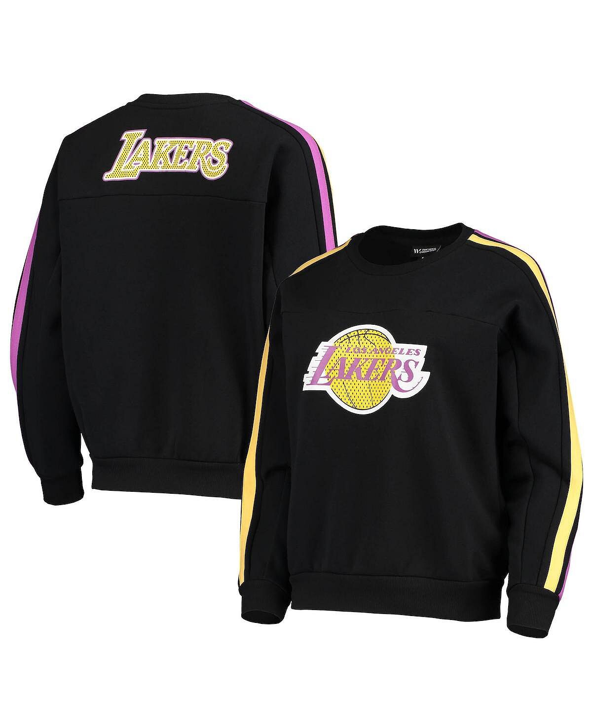 Женский черный пуловер с перфорированным логотипом Los Angeles Lakers The Wild Collective, черный
Женский черный пуловер с перфорированным логотипом Los Angeles Lakers The Wild Collective, черный