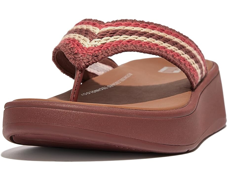 Сандалии FitFlop F-Mode Crochet Flatform Toe Post Sandals, цвет Clay Brown
Сандалии FitFlop F-Mode Crochet Flatform Toe Post Sandals, цвет Clay Brown