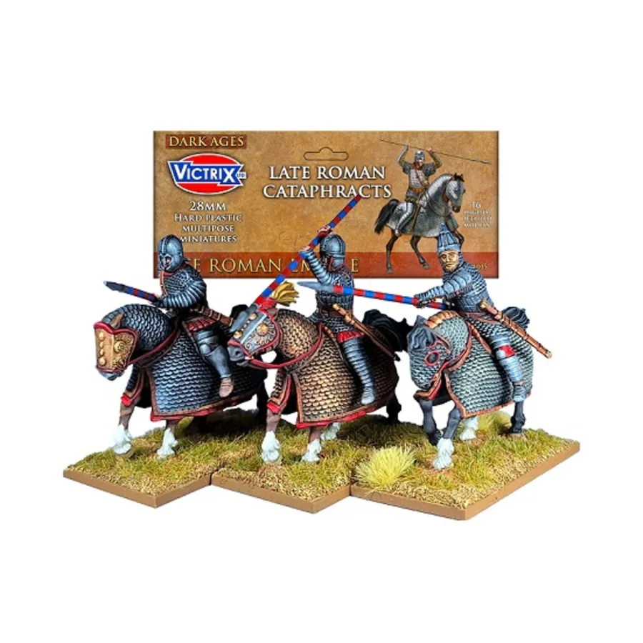 Позднеримские катафракты, Historical Miniatures - Ancients (Victrix) (28mm)
Позднеримские катафракты, Historical Miniatures - Ancients (Victrix) (28mm)