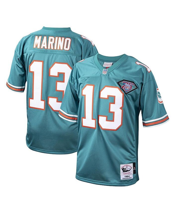 Мужская футболка Dan Marino Aqua Miami Dolphins 1994 Authentic Throwback для игрока в отставке Mitchell & Ness, синий
Мужская футболка Dan Marino Aqua Miami Dolphins 1994 Authentic Throwback для игрока в отставке Mitchell & Ness, синий