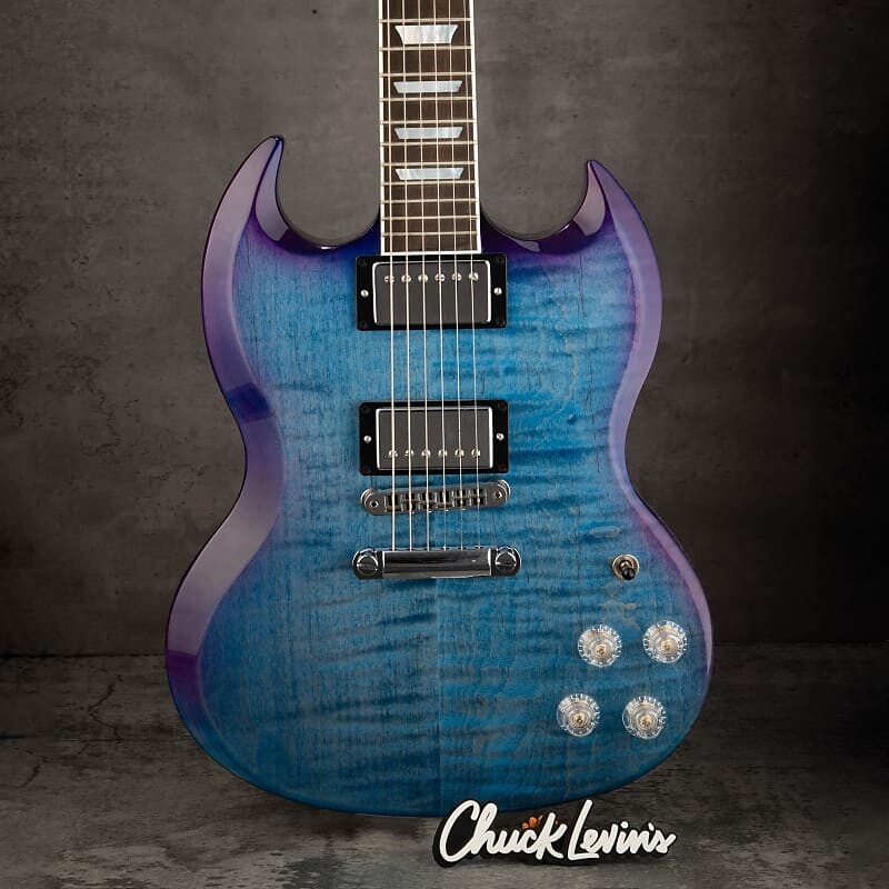 Электрогитара Gibson SG Modern Electric Guitar - Blueberry Fade - #231310458 - Display Model
Электрогитара Gibson SG Modern Electric Guitar - Blueberry Fade - #231310458 - Display Model