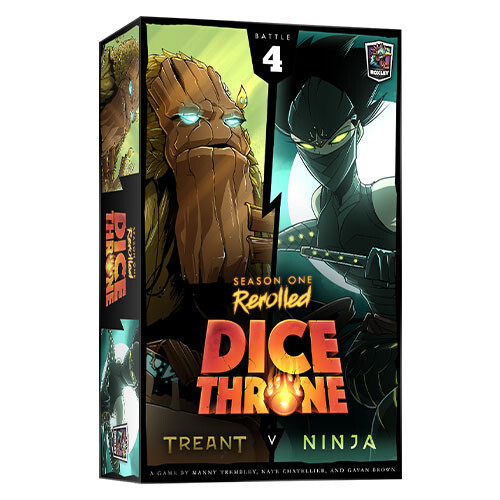Настольная игра Roxley Game Laboratory Dice Throne: Season 1 Rerolled - Treant vs Ninja
Настольная игра Roxley Game Laboratory Dice Throne: Season 1 Rerolled - Treant vs Ninja